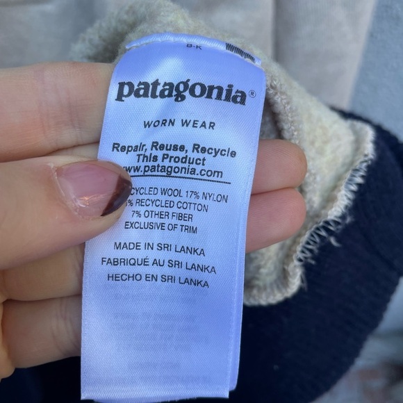Patagonia Men's Woolie Fleece Pullover Sz XL - Picture 8 of 9